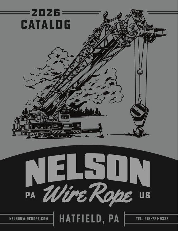 Nelson Wire Rope 2026 Product Catalog cover