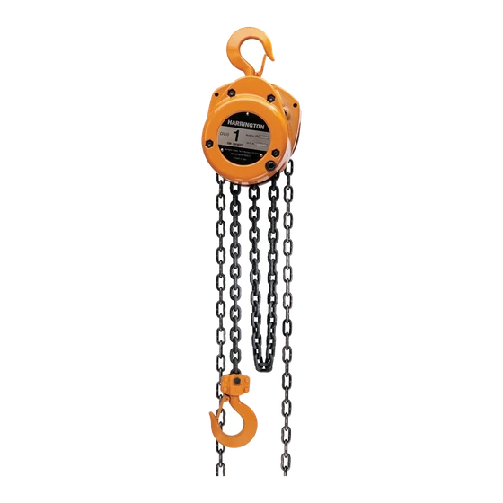 CF Hand Chain Hoist