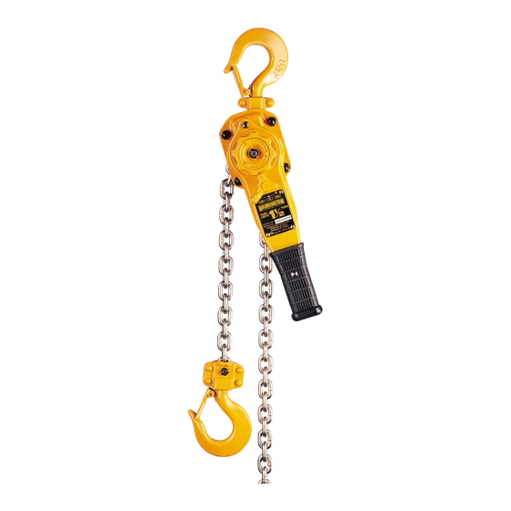 LB Lever Hoist