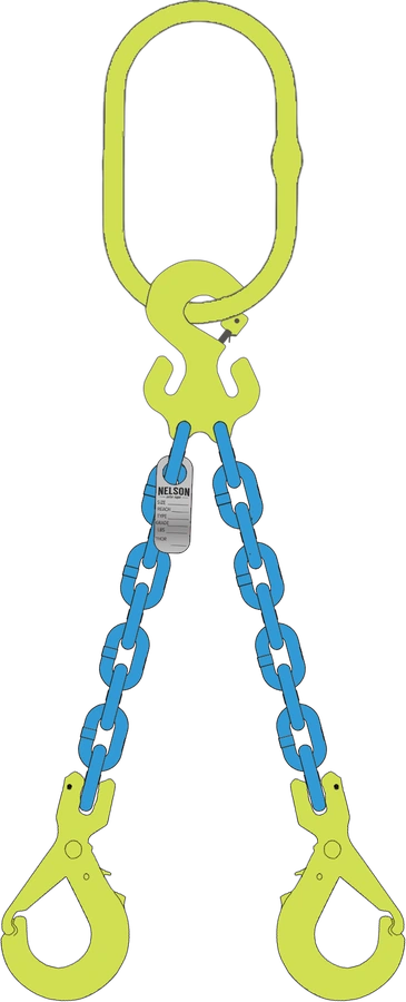 TG2X-GBK GrabIQ chain sling