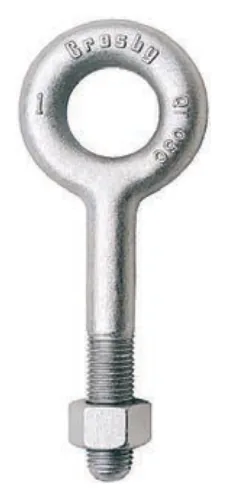 G-291 Regular Nut Eye Bolts — dimensions