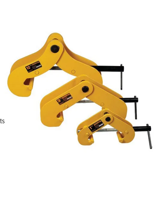 UBC Universal Beam Clamp & Manual Trolleys